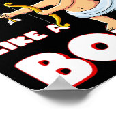 Poster Floss Like A Boss Cupid Valentines Day Boys Girls (Coin)