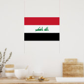 Poster Flot d'Iraq (Cuisine)