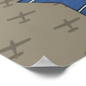 Poster Flotplane Experience Aviation (Coin)