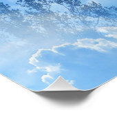Poster Flottant dans les nuages... (Coin)