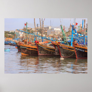 Poster Flotte de pêche