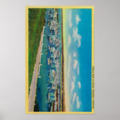 Poster Flotte de pêche à AnchorMonterey, CA (Devant)