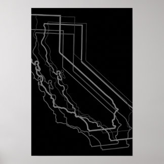 Poster flou californien