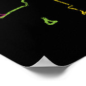 Poster flou de fierté de l'île rhode (Coin)