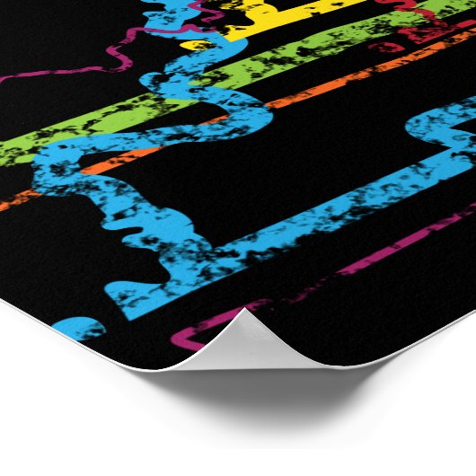 Poster flou de fierté kentucky (Coin)