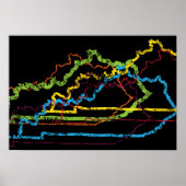 Poster flou de fierté kentucky (Devant)