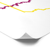 Poster flou de fierté oklahoma (Coin)