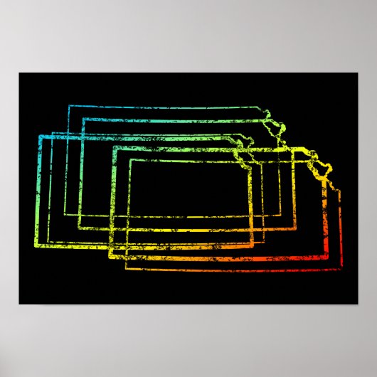 Poster flou de refroidissement du kansas (Devant)