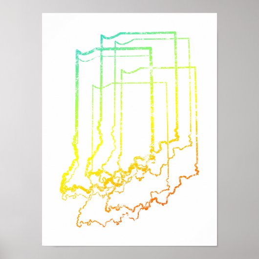 Poster flou de refroidissement indiana (Devant)