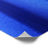 Poster Flow Blue Silk Fabric Abstrait (Coin)