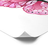 Poster Flower Butterfly (Coin)