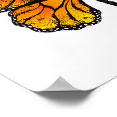 Poster Flower Butterfly with Yellow California Poppy (Coin)