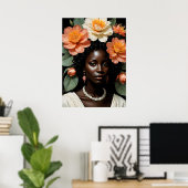 Poster Flower crown (Bureau à domicile)