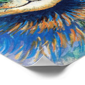 Poster Flower Eyes Chat, Louis Wain (Coin)