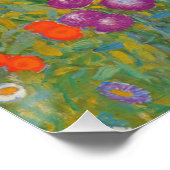 Poster Flower Garden by Gustav Klimt (Coin)