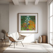 Poster Flower Garden | Gustav Klimt