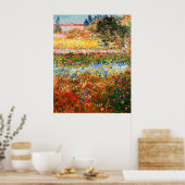 Poster "Flower Garden" Vincent de Gogh. (Cuisine)