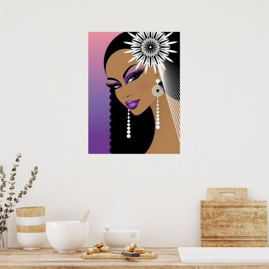 Poster Flower Girl (Cuisine)