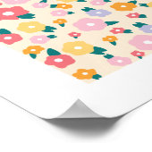 Poster Flower Market Editable Paris (Coin)