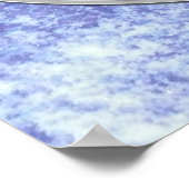 Poster Flower OF Life 2 - timbre argent (Coin)