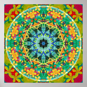 Poster Flower of Life Mandala 10