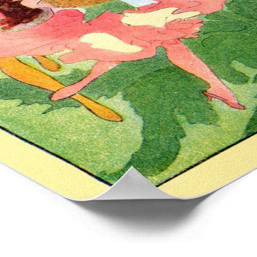 Poster Flower Play Imprimer (Coin)