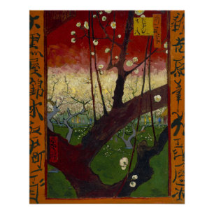 Poster Flower Plum Tree Vincent Van Gogh