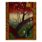 Poster Flower Plum Tree Vincent Van Gogh Glossy (Devant)