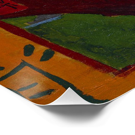 Poster Flower Plum Tree Vincent Van Gogh Glossy (Coin)