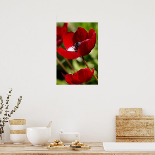 Poster Flower rouge (Cuisine)