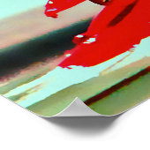 Poster Flower rouge (Coin)