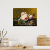 Poster Flower Still Life, Jan van Huysum (Cuisine)