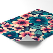 Poster Flower tropical (Coin)