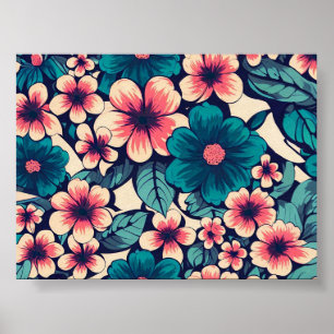 Poster Flower tropical