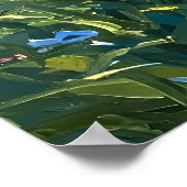 Poster Flowered field (Coin)