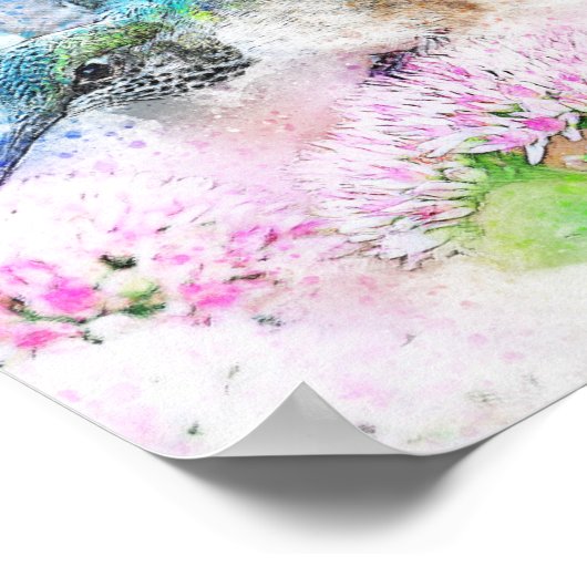 Poster Flowers de Bird (Coin)