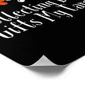 Poster Flowers Drawing Collecting Data My Cardio Funny 20 (Coin)