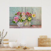 Poster Flowers | Hellebores in Vases (Cuisine)