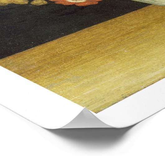 Poster Flowers in a Delft Jar (Coin)