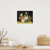 Poster Flowers in a Delft Jar (Cuisine)