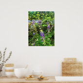 Poster Flowers on the Trail, Oregon (Cuisine)