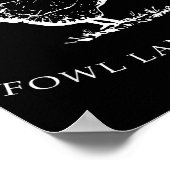 Poster Fluent In Fowl Language Funny Chicken Lovers Fathe (Coin)