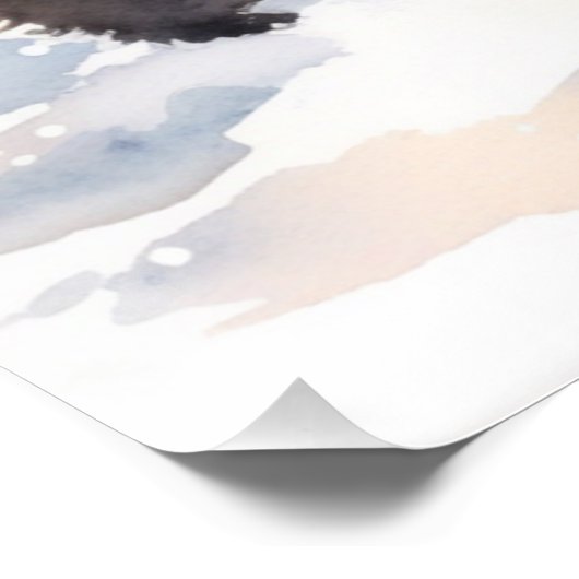 Poster Fluffy Black Kittens (Coin)