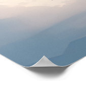 Poster Fluffy Cloudscape magnifique (Coin)