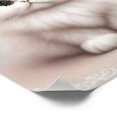 Poster Fluffy Persian Nursery Cat Art (Coin)