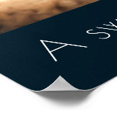 Poster Fluffy Red Fox with Friendship Quote (Coin)