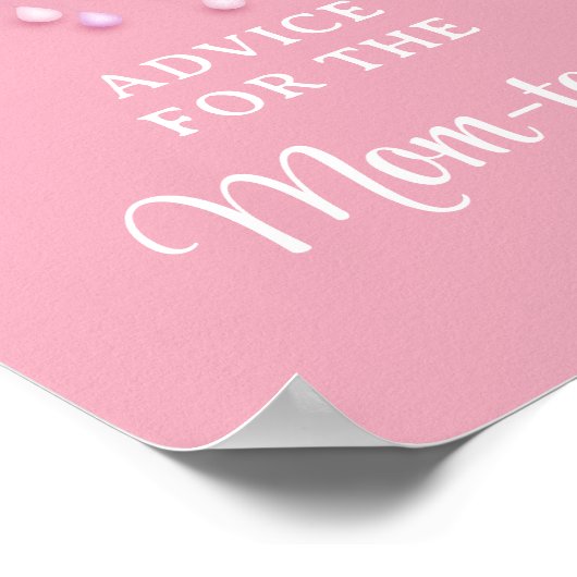 Poster Fluffy white cloud neuf Conseils pour la maman à ê (Coin)