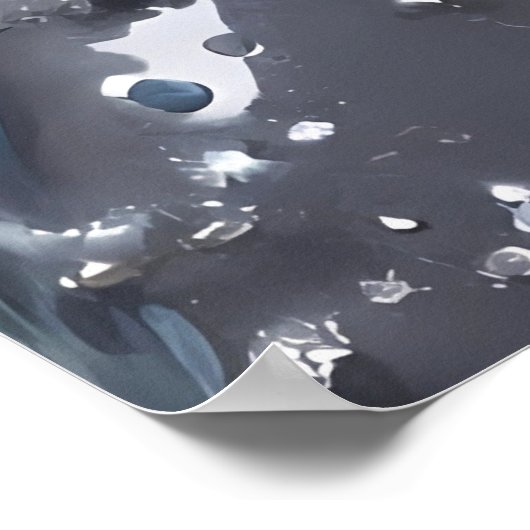 Poster Fluid Futurism (Coin)