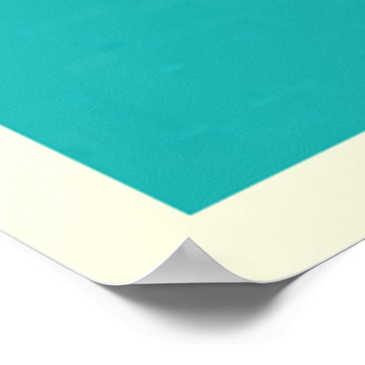 Poster Fluidity of Joy: Abstract Waves (Coin)