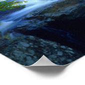 Poster Flume Falls | Montagnes Adirondack (Coin)